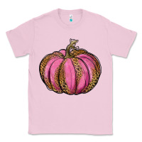 Bubblegum Pink leopard cancer pumpkin Classic Tee - RanaPortraitStore