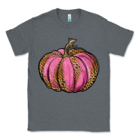 Charcoal Heather leopard cancer pumpkin Classic Tee - RanaPortraitStore