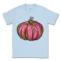 Dusty Blue leopard cancer pumpkin Classic Tee - RanaPortraitStore