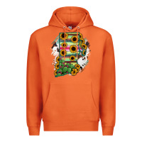 Carrot Rhode island State aMp Premium Hoodie - RanaPortraitStore