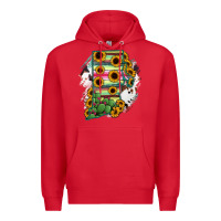 Red Rhode island State aMp Premium Hoodie - RanaPortraitStore