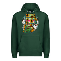 Sports Green Rhode island State aMp Premium Hoodie - RanaPortraitStore