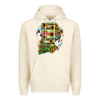 Tofu Rhode island State aMp Premium Hoodie - RanaPortraitStore