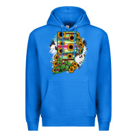 True Royal Rhode island State aMp Premium Hoodie - RanaPortraitStore