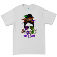 Dove Grey spooky mama Premium Tee - SublimationCraftShop