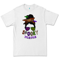 White spooky mama Premium Tee - SublimationCraftShop