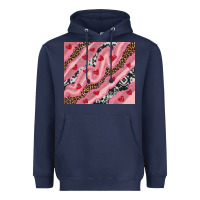 Navy valentines day pinky Heavyweight Hoodie - RanaPortraitStore