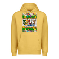 Antique Gold Christmas jolly teacher Premium Hoodie - Artiststas