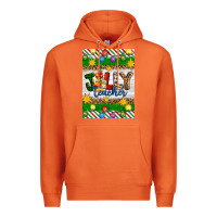 Carrot Christmas jolly teacher Premium Hoodie - Artiststas
