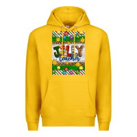 Lemon Christmas jolly teacher Premium Hoodie - Artiststas