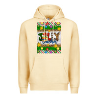 Pina Colada Christmas jolly teacher Premium Hoodie - Artiststas
