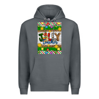 Rock Christmas jolly teacher Premium Hoodie - Artiststas