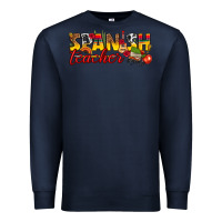 Navy spanish teacher Premium Sweatshirt - texasbilliewilder
