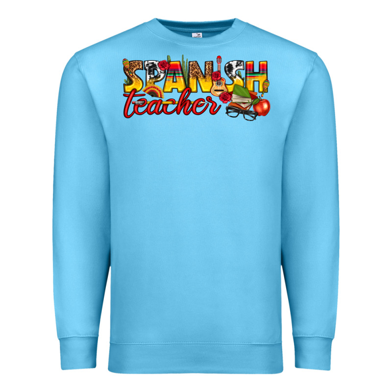 Spanish Teacher Premium Sweatshirt by texasbilliewilder | Teevron