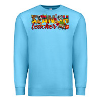 Ocean Blue spanish teacher Premium Sweatshirt - texasbilliewilder