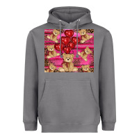 Storm valentines day teddy bear tumbler Heavyweight Hoodie - RanaPortraitStore