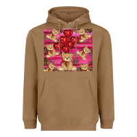 Toasted Coconut valentines day teddy bear tumbler Heavyweight Hoodie - RanaPortraitStore