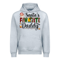 Heather Grey santa's favorite daddy Urban Hoodie - AdoDesignShop