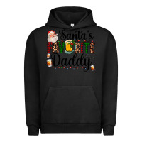 Pigment Black santa's favorite daddy Urban Hoodie - AdoDesignShop