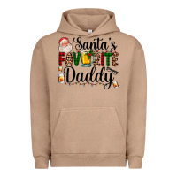Pigment Burro santa's favorite daddy Urban Hoodie - AdoDesignShop