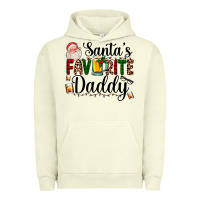 Pigment Pistachio santa's favorite daddy Urban Hoodie - AdoDesignShop