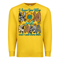 Lemon i have two titles mom and nana and i rock them bot Premium Sweatshirt - Zillion Design Studio
