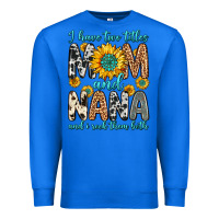 True Royal i have two titles mom and nana and i rock them bot Premium Sweatshirt - Zillion Design Studio