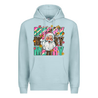 Blue Mist merry merry merry Premium Hoodie - AdoDesignShop