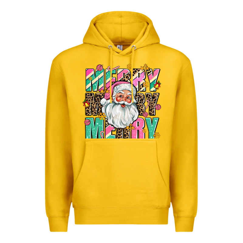 Merry Merry Merry Premium Hoodie by AdoDesignShop | Teevron