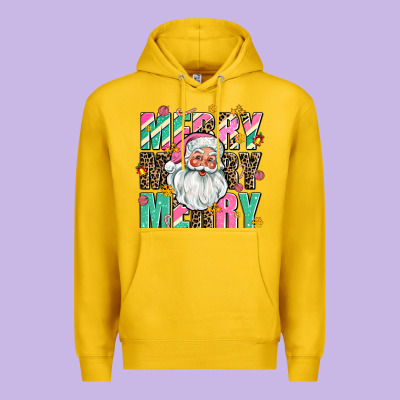 Merry Merry Merry Premium Hoodie Designed By Adodesignshop