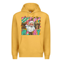 Mustard merry merry merry Premium Hoodie - AdoDesignShop