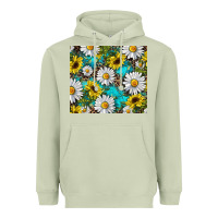 Matcha western daisy and sunflower Heavyweight Hoodie - RanaPortraitStore