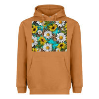 Meerkat western daisy and sunflower Heavyweight Hoodie - RanaPortraitStore