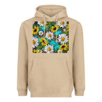 Mushroom western daisy and sunflower Heavyweight Hoodie - RanaPortraitStore