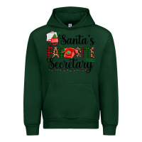 Forest Green santa's favorite secretary Urban Hoodie - AdoDesignShop