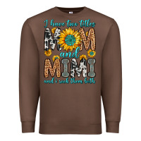 Chestnut i have two titles mom and mimi and i rock them bot Premium Sweatshirt - Zillion Design Studio