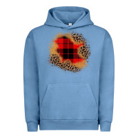 Pigment Pebble Blue christmas patch Urban Hoodie - JahusDesignShop