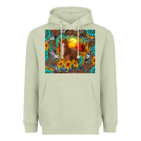 Matcha western horse and desert tumbler Heavyweight Hoodie - RanaPortraitStore