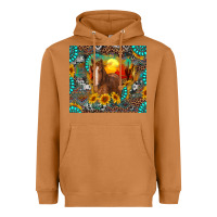 Meerkat western horse and desert tumbler Heavyweight Hoodie - RanaPortraitStore