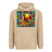 Mushroom western horse and desert tumbler Heavyweight Hoodie - RanaPortraitStore