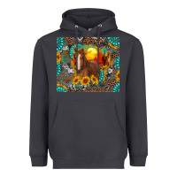 Smoke western horse and desert tumbler Heavyweight Hoodie - RanaPortraitStore