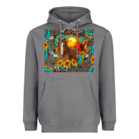 Storm western horse and desert tumbler Heavyweight Hoodie - RanaPortraitStore