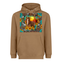 Toasted Coconut western horse and desert tumbler Heavyweight Hoodie - RanaPortraitStore