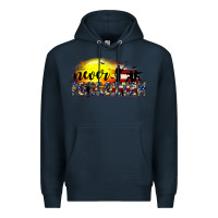 Navy never forgotten Premium Hoodie - JahusDesignShop