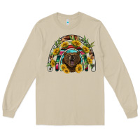 Mushroom bear rainbow Long Sleeve Tee - BarkalooDesign