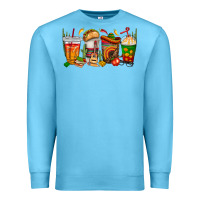 Ocean Blue spanish teacher coffee cups Premium Sweatshirt - texasbilliewilder