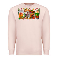 Pale Pink spanish teacher coffee cups Premium Sweatshirt - texasbilliewilder