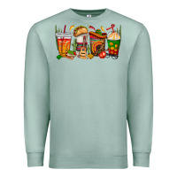Seafoam spanish teacher coffee cups Premium Sweatshirt - texasbilliewilder