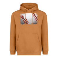 Meerkat baseball brushstroke Heavyweight Hoodie - RanaPortraitStore