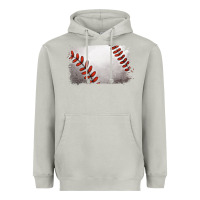 Moon Dust baseball brushstroke Heavyweight Hoodie - RanaPortraitStore